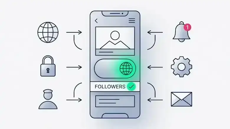 Hướng dẫn các bước cài đặt mở công khai bài viết và bật nút theo dõi trên Facebook
