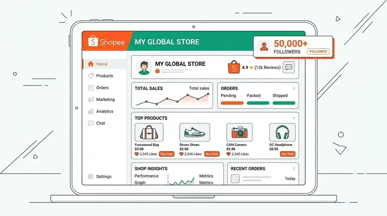 Buff follow Shopee và tăng lượt thả tim sản phẩm giúp gia tăng uy tín gian hàng