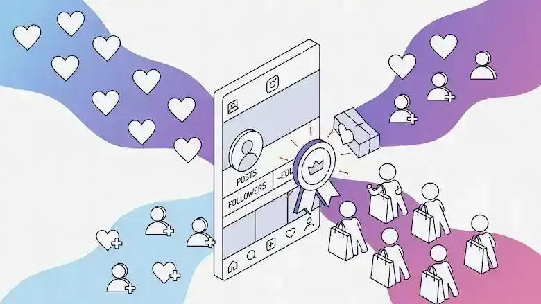 Hack like bài đăng Instagram giúp xây dựng hình ảnh thương hiệu cao cấp