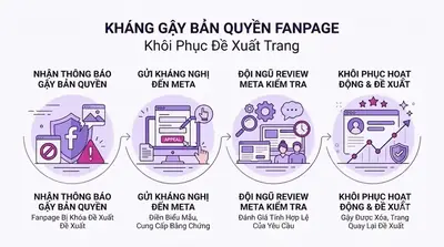 Cách Đổi Tên Fanpage Facebook & Kháng Gậy Vi Phạm Bản Quyền Chi Tiết